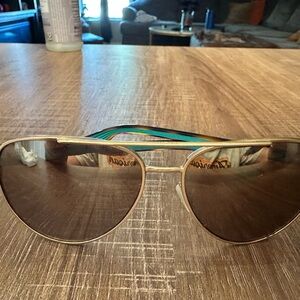 Costa Gold Aviator Sunglasses